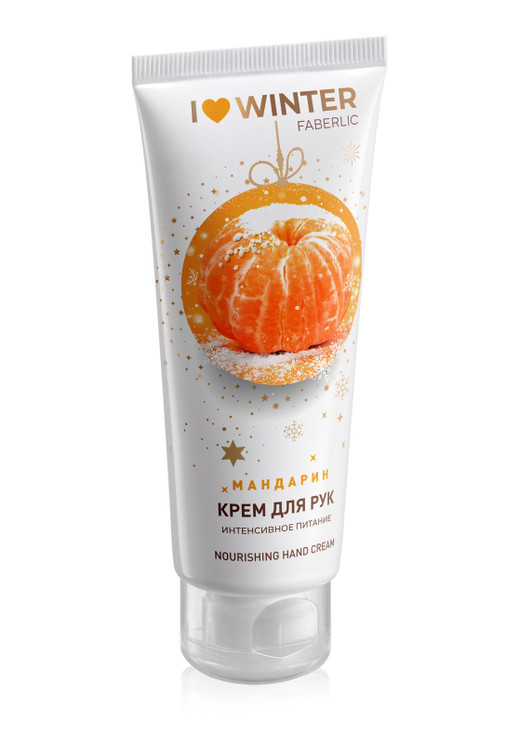 کرم دست مغذی فشرده زمستانی فابرلیک 12106 _ 75میل مدل I Love Winte