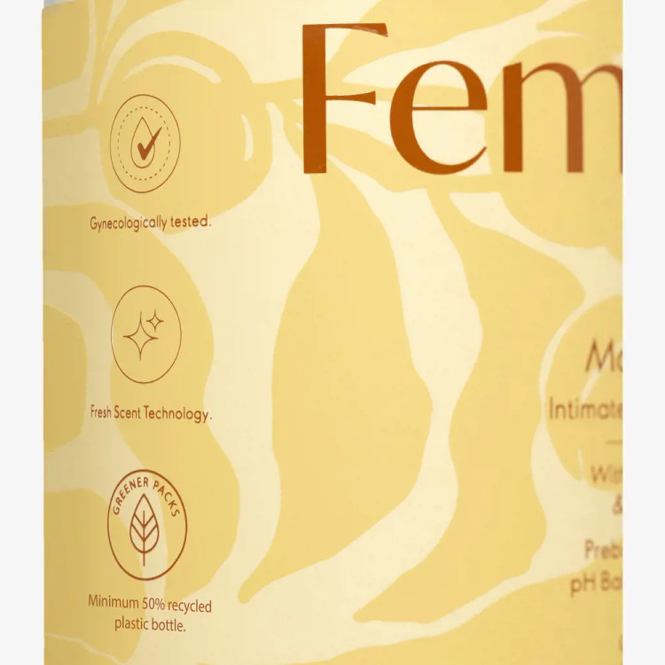 کرم شوینده مرطوبکننده فمینل برای ناحیه تناسلی بانوان ، با اسید هیالورونیک و عصاره هلو 46966 _ 300میل