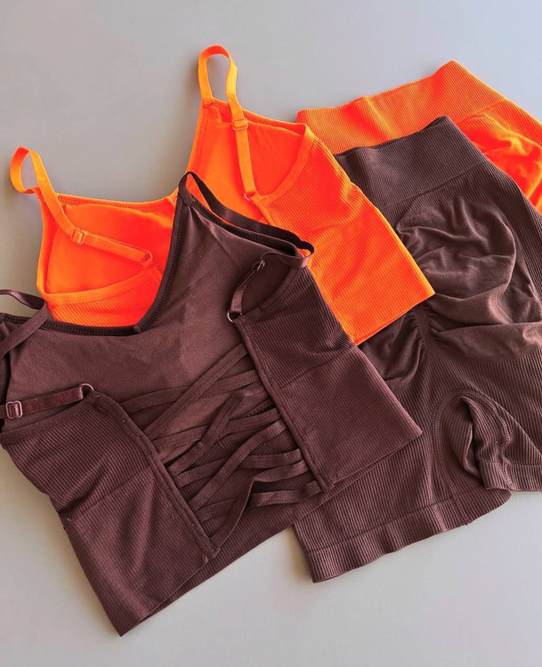 ست ورزشی پشت بندی زنانه