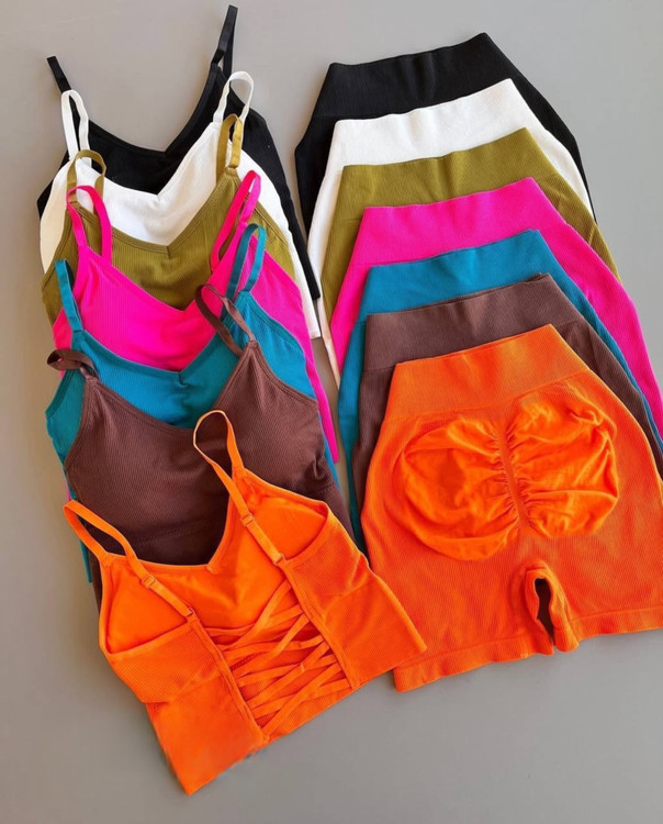 ست ورزشی پشت بندی زنانه