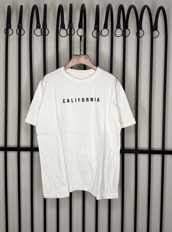 تیشرت زنانه نخی اعلا قواره دار free (38_48)_ سفید