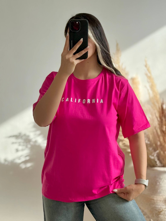 تیشرت زنانه نخی اعلا قواره دار free (38_48)