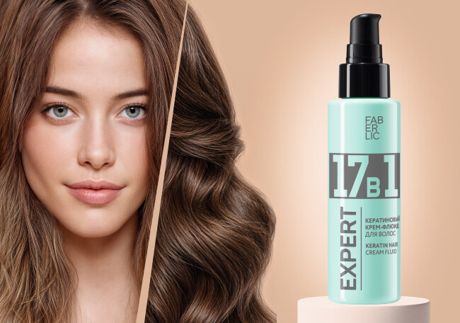 کرم مو کراتینه فلوئیدی ۱۷ در ۱ اکسپرت فابرلیک 10400_100میل