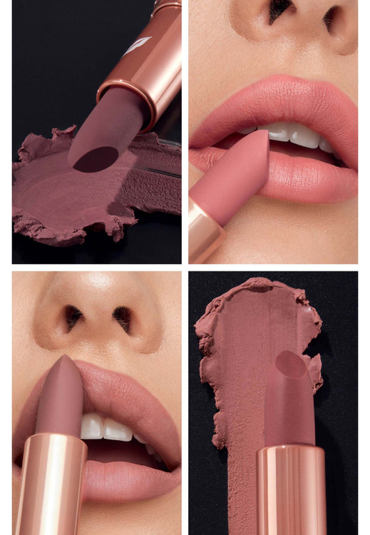 رژلب پودری نرم و نود فابرلیک مدل گلیم تیم _ 3/5گرم