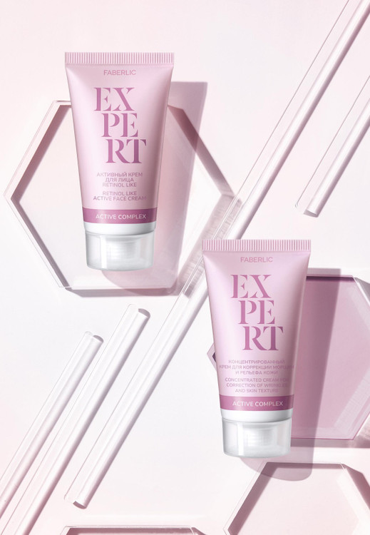 کرم اکتیو رتینول رفع چین و چروک و تسکین دهنده پوست صورت فابرلیک 12101 _30میل