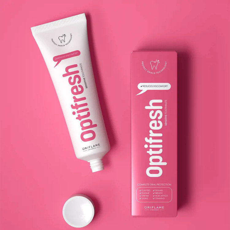 خمیر دندان مخصوص دندان های حسای اپتی فرش 49126 _ 75میل