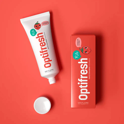 خمیردندان مخضوص کودکان اپتی فرش با طعم توت فرنگی 49130 _ 50میل