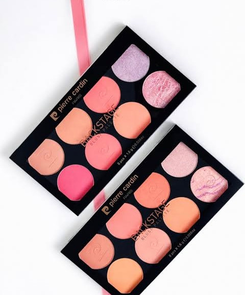 پالت رژگونه ۸ تایی پیر کاردین Pierre Cardin