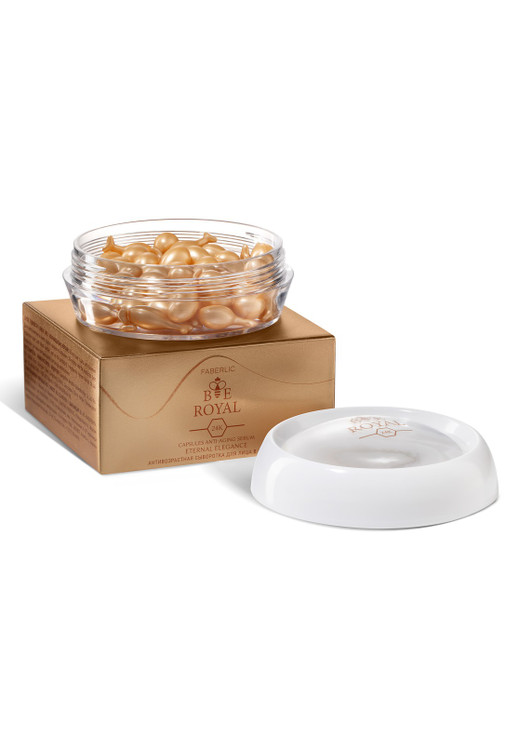 کپسولهای سرم_کرم صورت رویال فابرلیک 1577 _ 30عدد