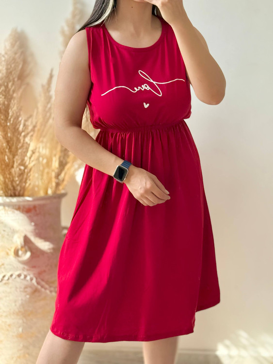 سارافون دامنی جنس نخ پنبه اعلا (38_44) فری سایز