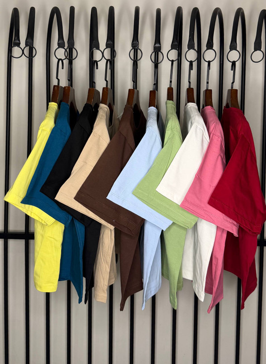 کراپ زنانه نخ پنبه قواره دار(لش) فری سایز (38_48)