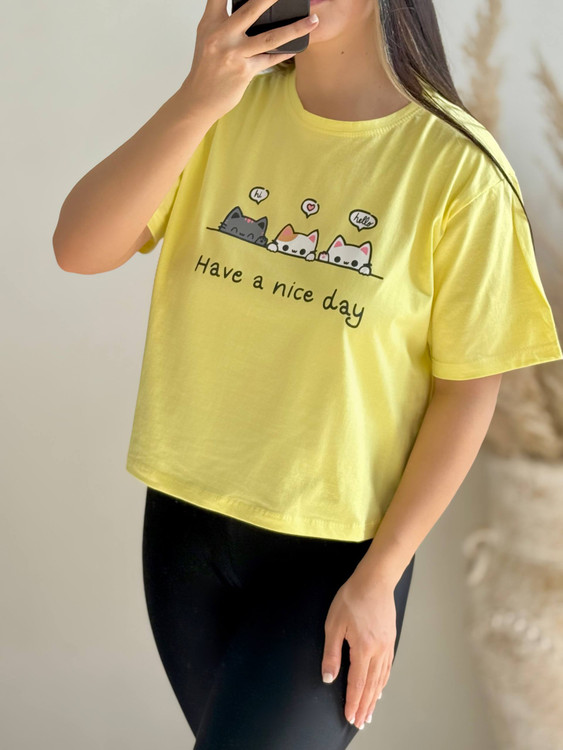 کراپ پنبه قواره دار(لش) فری سایز (38_48)