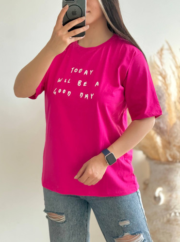 تیشرت زنانه قواره دار(باکسی) فری سایز38_48