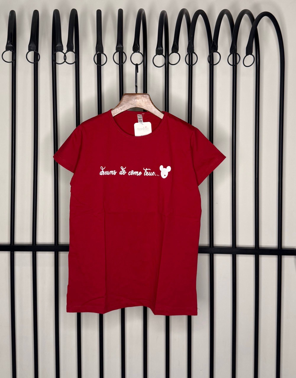 تیشرت زنانه نرمال نخ پنبه فری سایز (۳۸_۴۴