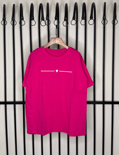 تیشرت پخ پنبه زنانه قواره دار(باکسی) فری سایز38_48