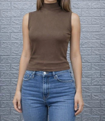 تاپ زنانه یقه ۵ سانت ( فری سایز 36_44