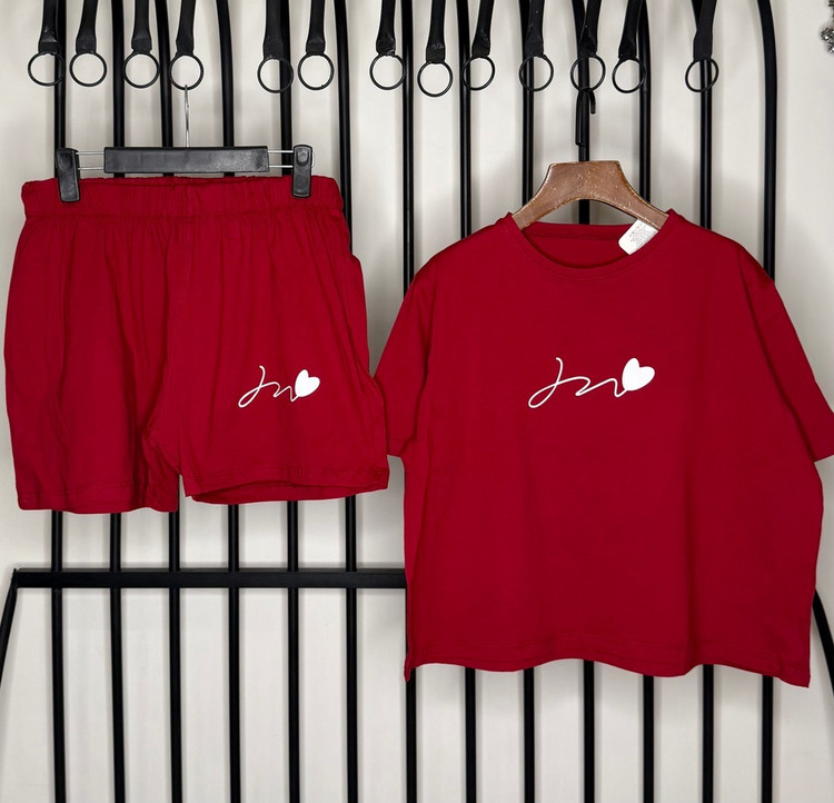 ست کراپ و شورتک زنانه قواره دار ( فری سایز ۳۸ تا ۴۸