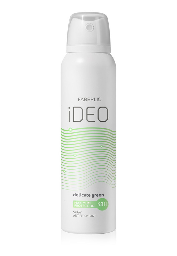 اسپری دئودورانت مدل Delicate Green ideo فابرلیک 0576 _150میل