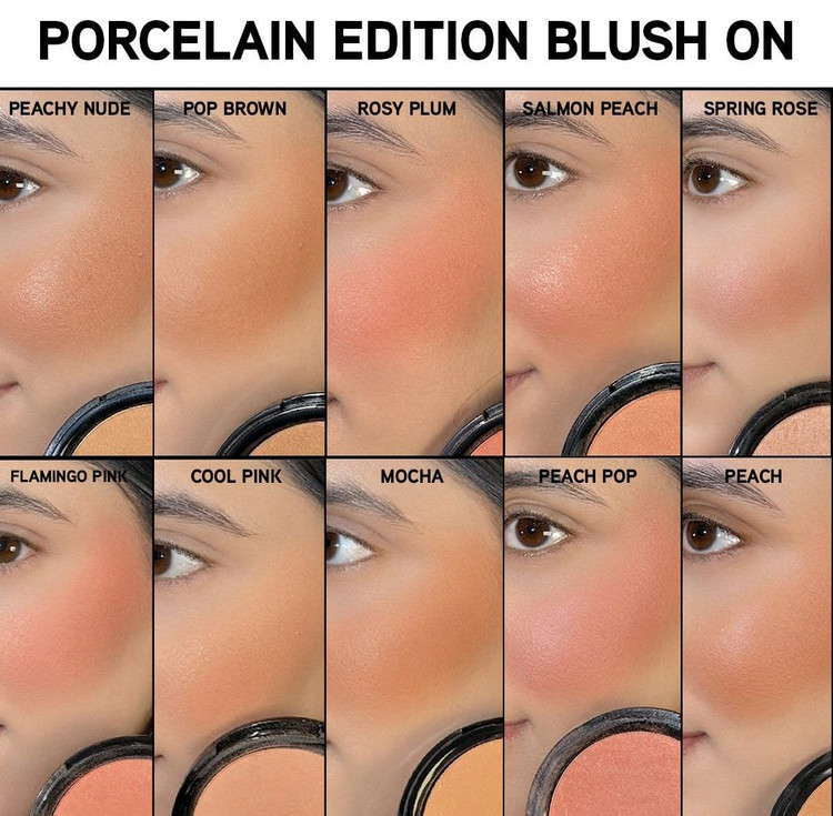رژگونه پودری پرسلین پیرکاردین Pierre Cardin