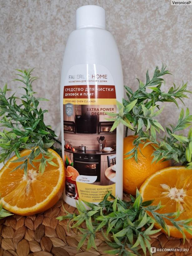 پاک کننده اجاق گاز و فر و سطوح استیل Citrus Power" فابرلیک هوم 30119 _ 500میل