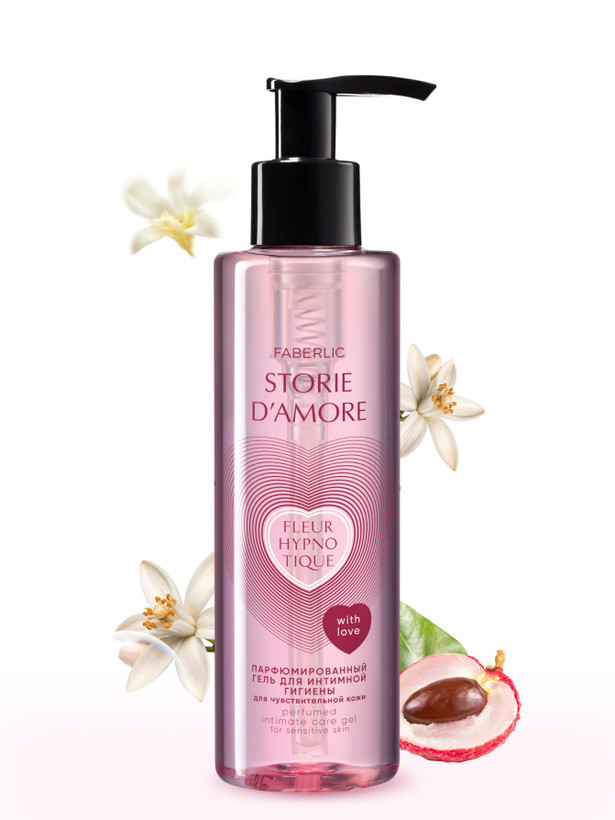 ژل معطر برای بهداشت ناحیه تناسلی بانوان مخصوص پوستهای حساس فلور هیپنوتیک فابرلیک 3553 _200میل