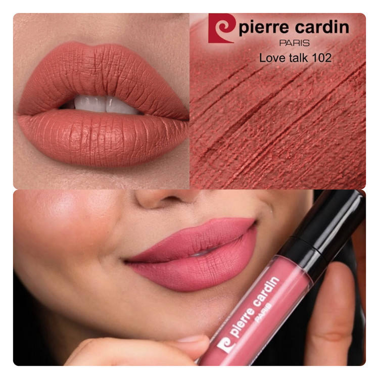 رژلب مایع ماندگار ضدبوسه پیرکاردین Pierre Cardin