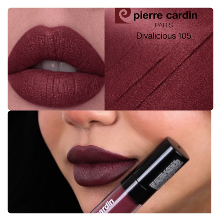رژلب مایع ماندگار ضدبوسه پیرکاردین Pierre Cardin