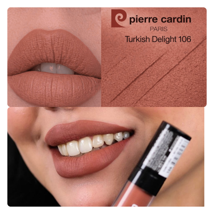 رژلب مایع ماندگار ضدبوسه پیرکاردین Pierre Cardin