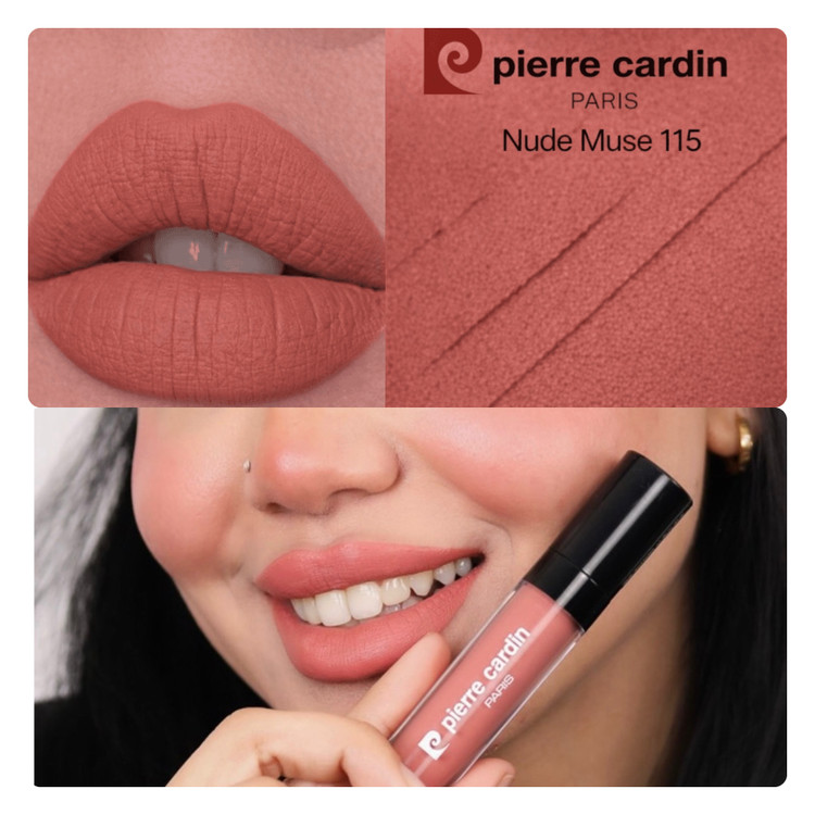 رژلب مایع ماندگار ضدبوسه پیرکاردین Pierre Cardin
