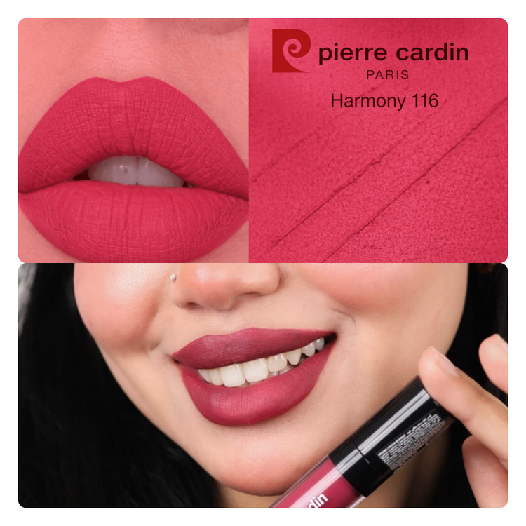 رژلب مایع ماندگار ضدبوسه پیرکاردین Pierre Cardin