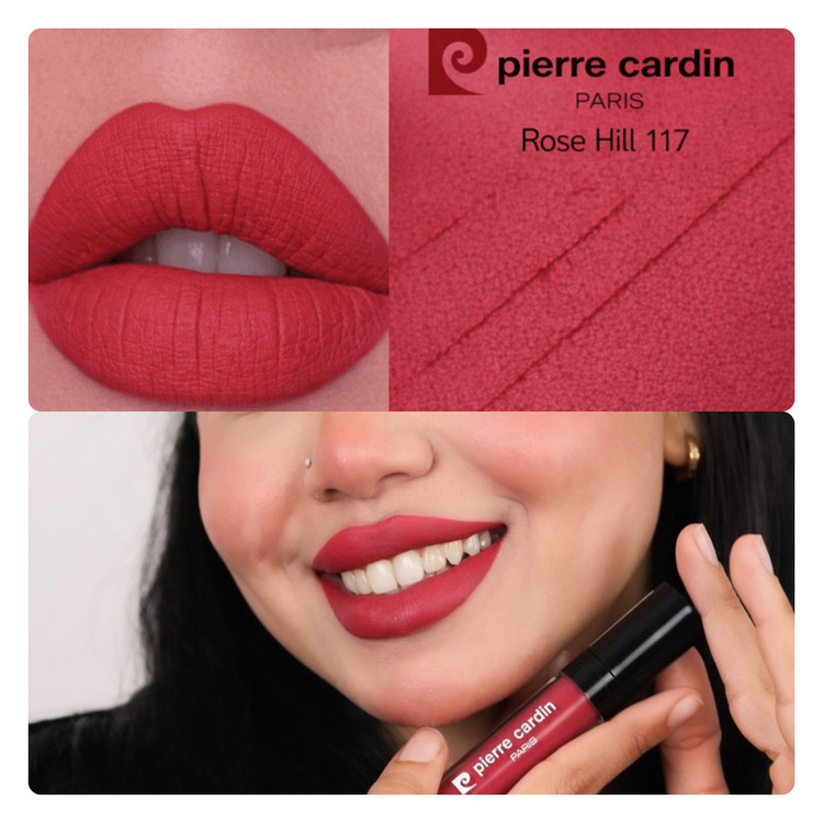 رژلب مایع ماندگار ضدبوسه پیرکاردین Pierre Cardin