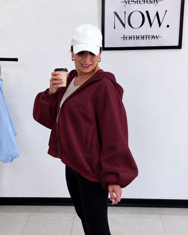 سویشرت زنانه کلاهدار خفنMY NEZHA ( لش )