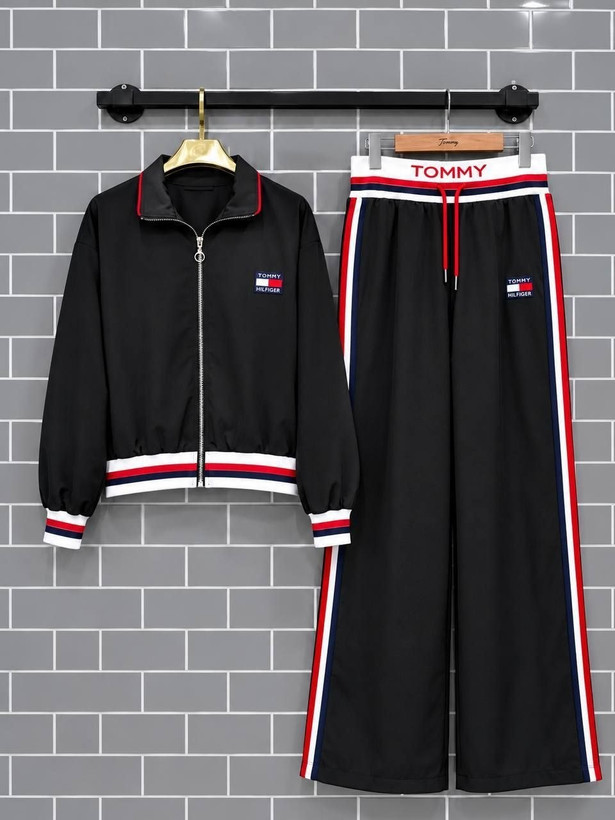 ست زنانه سویشرت شلوار بگ❤️TOMMY💙 ( فری سایز تا ۴۴)