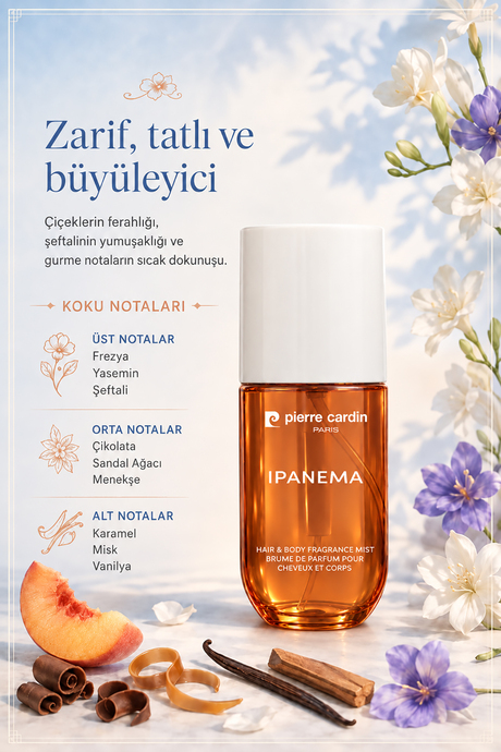 عطر اسپری پرفیوم زنانه مو و بدن پیرکاردین 70404 _ 110میل