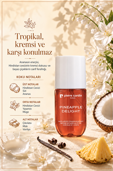 عطر اسپری پرفیوم زنانه مو و بدن پیرکاردین 70405 _ 110میل
