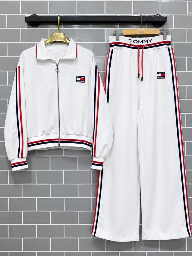 ست زنانه سویشرت شلوار بگ❤️TOMMY💙 ( فری سایز تا ۴۴)